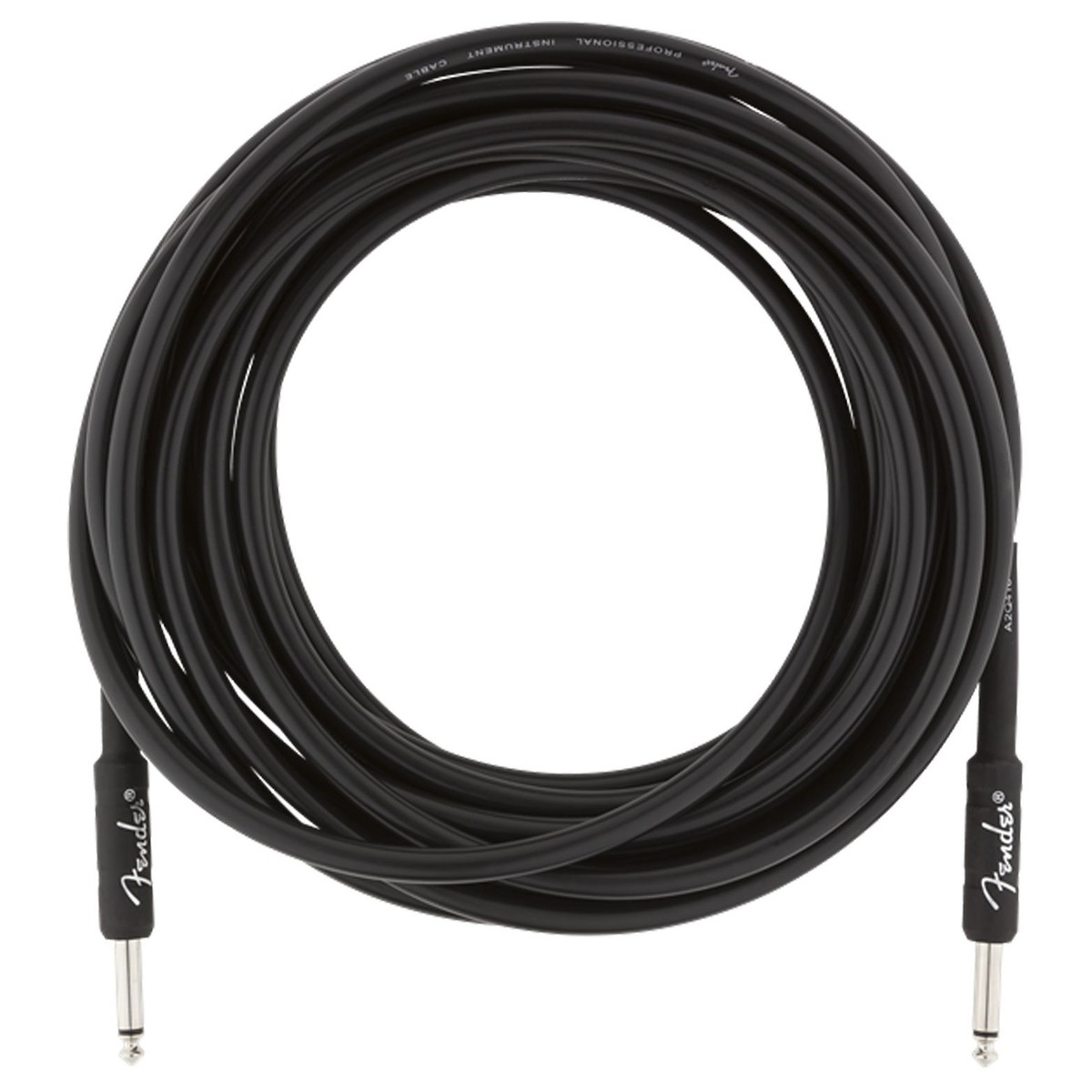 Fender Professional 7.5M/25ft Straight Instrument Cable Black - Image 3
