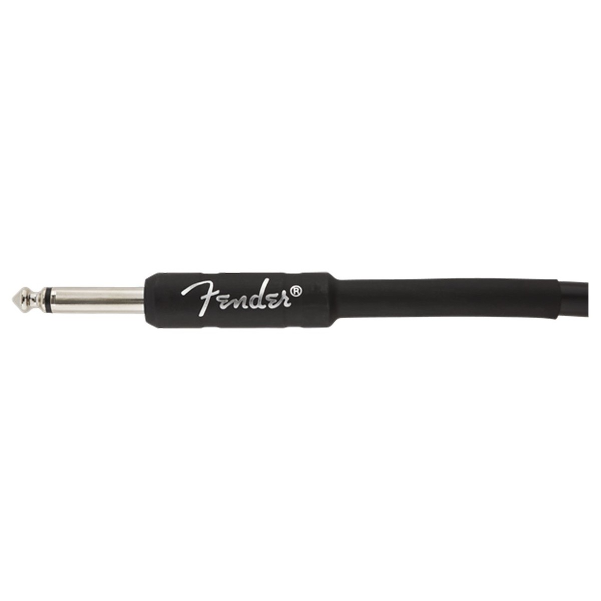 Fender Professional 25ft Straight/Angle Instrument Cable Black - Image 3