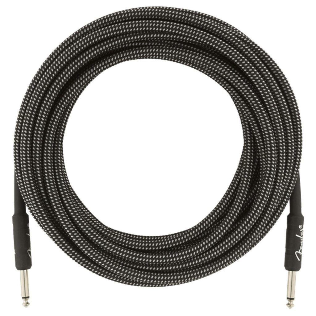 Fender Professional Series 7.5M/25ft Instrument Cable Gray Tweed