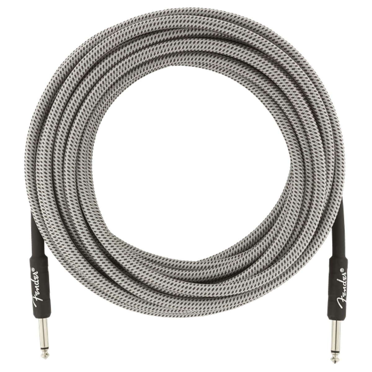 Fender Professional Series 7.5M/25ft Guitar Cable White Tweed - Image 3