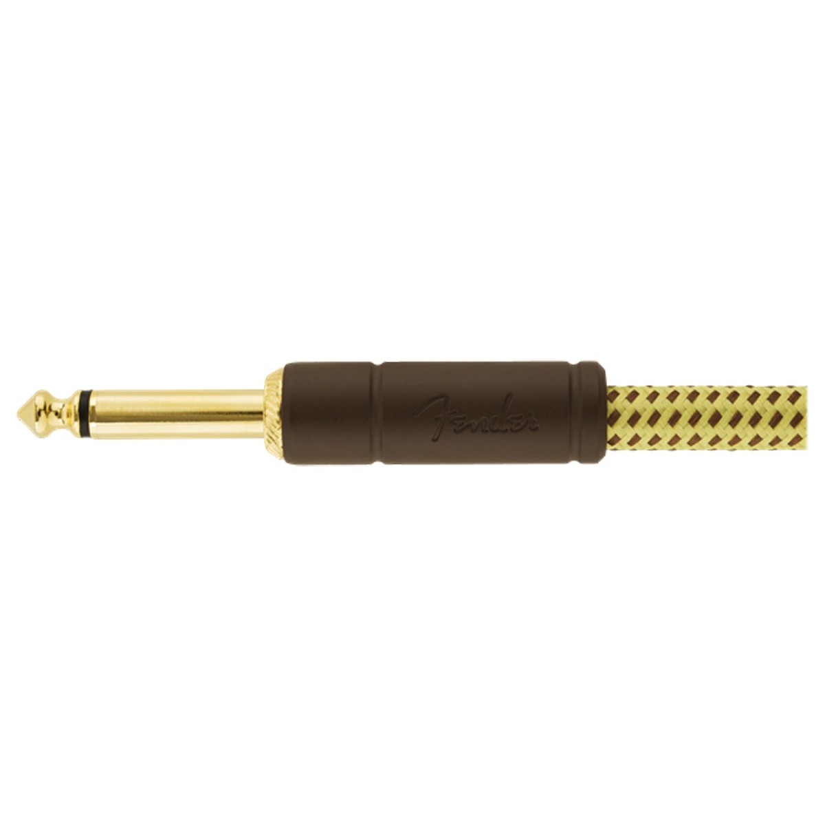 Fender Deluxe 7.5M/25ft Straight Instrument Cable Tweed - Image 2