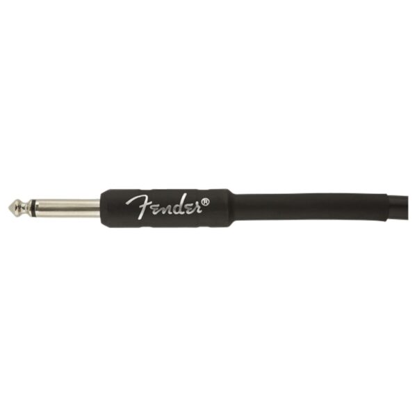 Fender Professional 18.6ft Straight/Angle Instrument Cable Black - Image 2