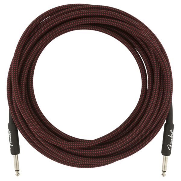 Fender Professional Series Instrument Cable 5.5M / 18.6 Red Tweed - Image 3