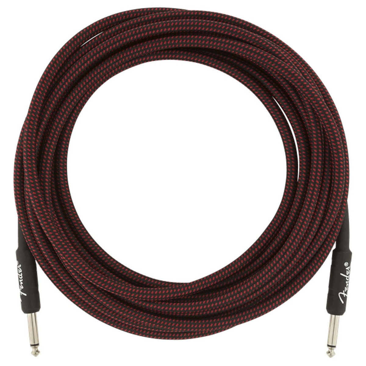 Fender Professional Series Instrument Cable 5.5M / 18.6 Red Tweed - Image 3
