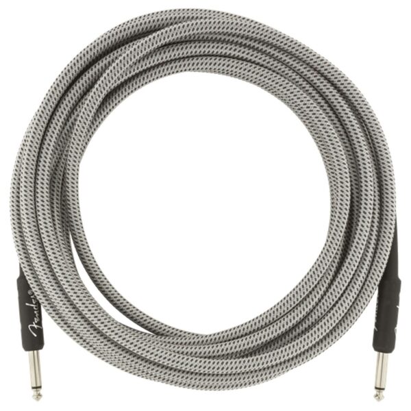 Fender Professional Series Instrument Cable 5.5M / 18.6 White Tweed - Image 3
