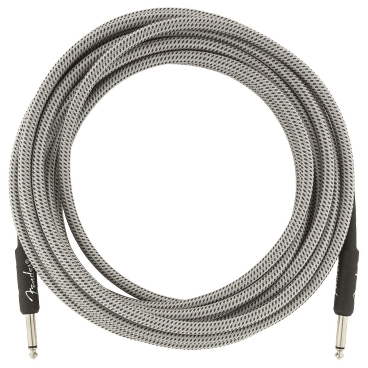Fender Professional Series Instrument Cable 5.5M / 18.6 White Tweed - Image 3