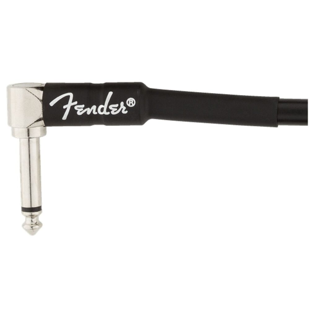 Fender Professional 15ft Straight/Angle Instrument Cable Black