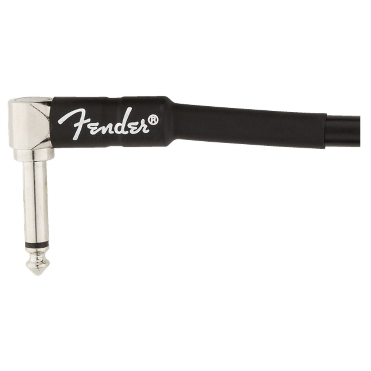 Fender Professional 15ft Straight/Angle Instrument Cable Black - Image 2