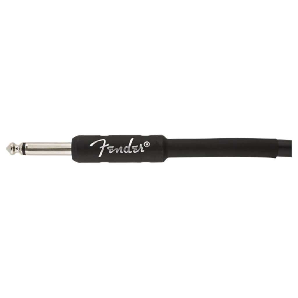 Fender Professional 15ft Straight/Angle Instrument Cable Black