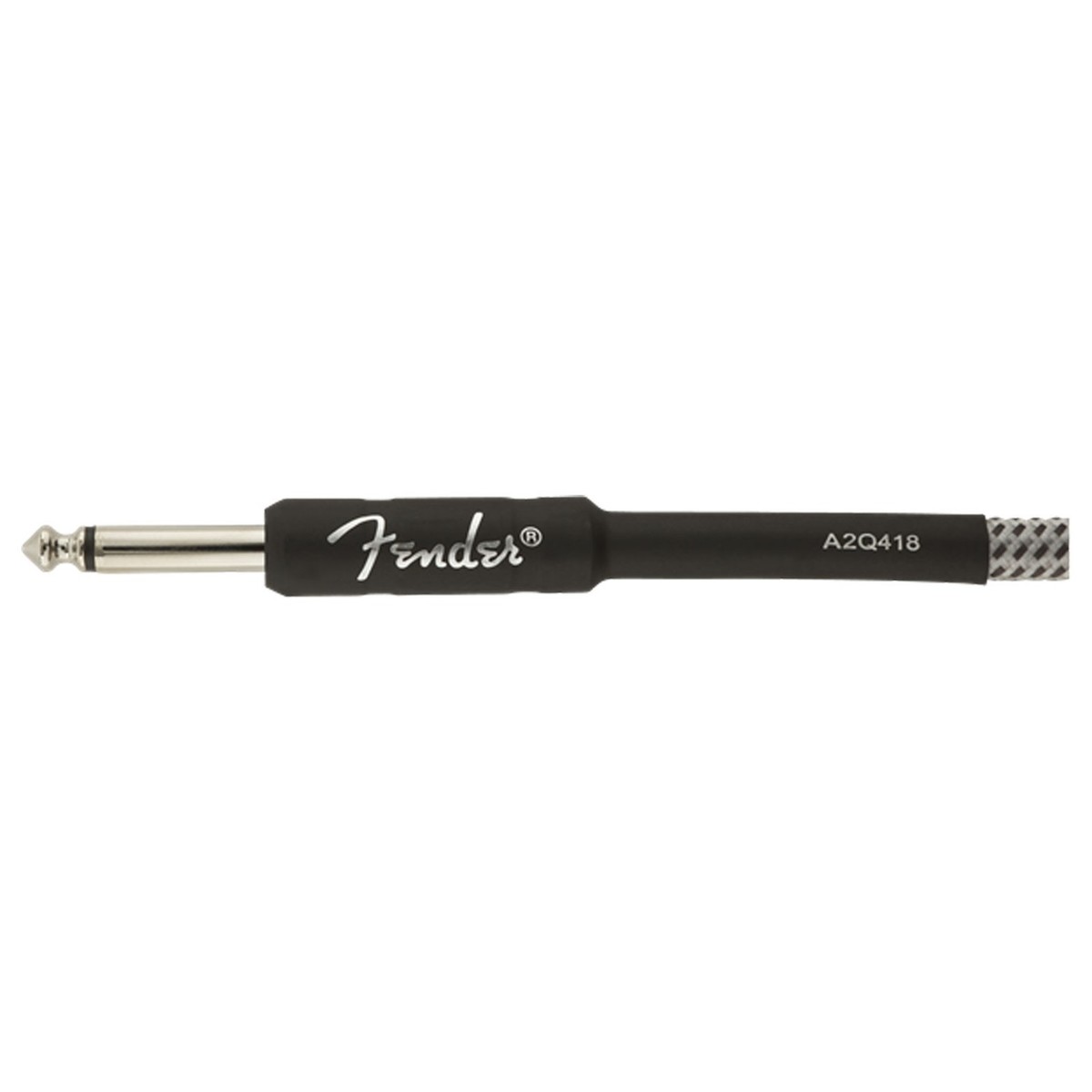Fender Professional 15ft Straight Instrument Cable Gray Tweed - Image 2