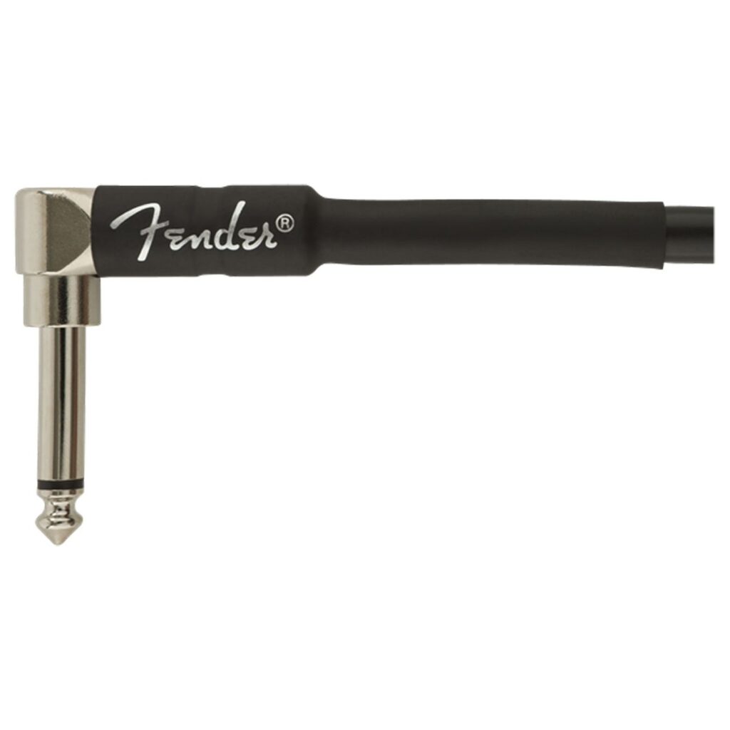 Fender Professional 10ft Straight/Angle Instrument Cable Black