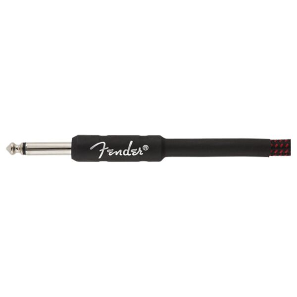 Fender Professional 10ft Straight Instrument Cable Red Tweed - Image 2