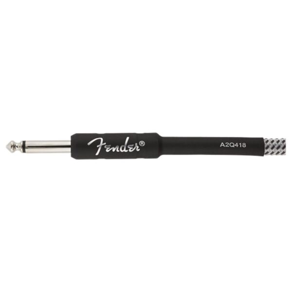 Fender Professional 10ft Straight Instrument Cable Gray Tweed - Image 2