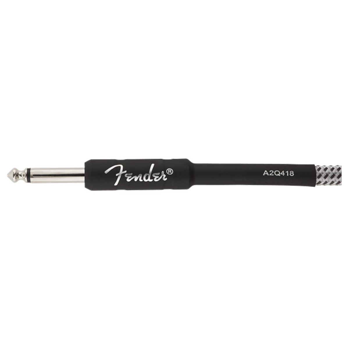 Fender Professional 10ft Straight Instrument Cable Gray Tweed - Image 2