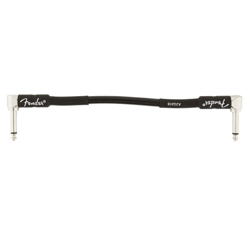 Fender Professional 6 Inch/15 CM Individual Patch Cable Black
