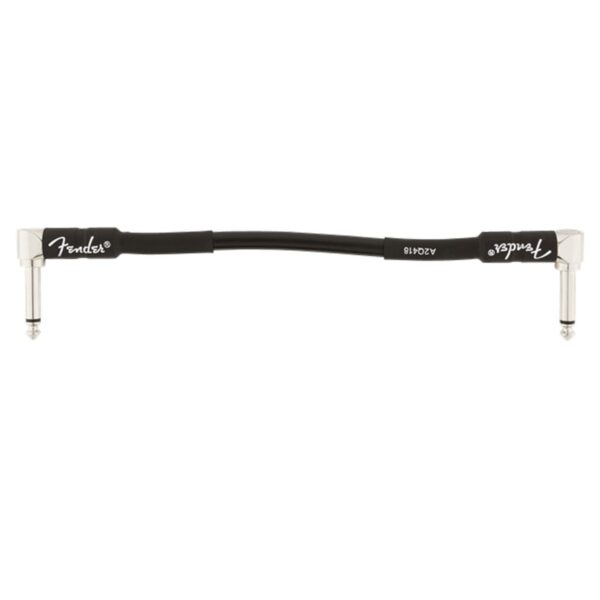 Fender Professional 6 Inch/15 CM Individual Patch Cable Black - Image 1