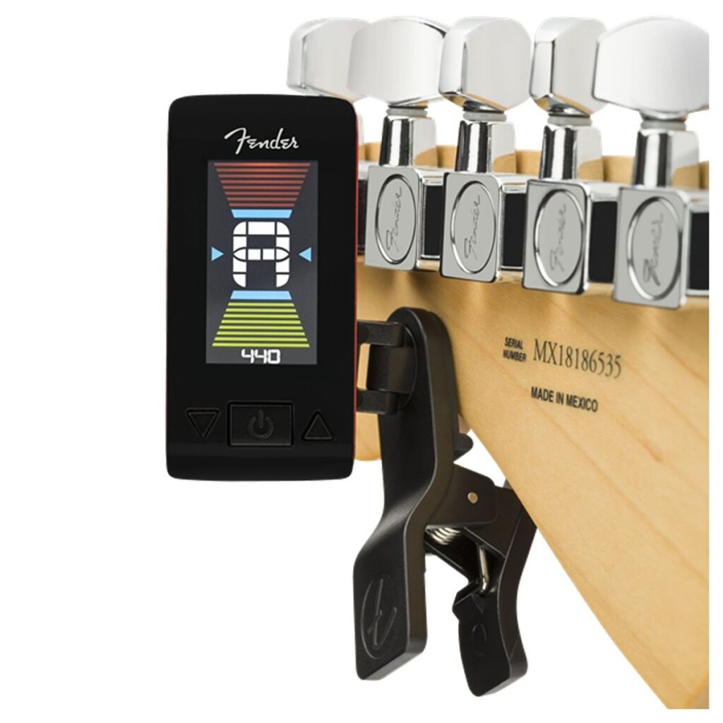 Fender Original Clip-On Tuner Fiesta Red