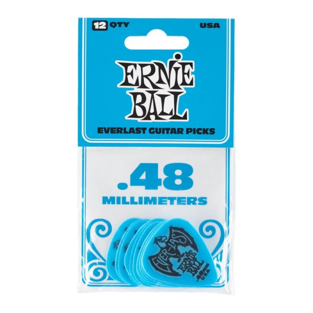 Ernie Ball P09181 Everlast 0.48mm Blue 12 Pack