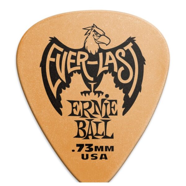 Ernie Ball P09190 Everlast 0.73mm Orange 12 Pack - Image 1