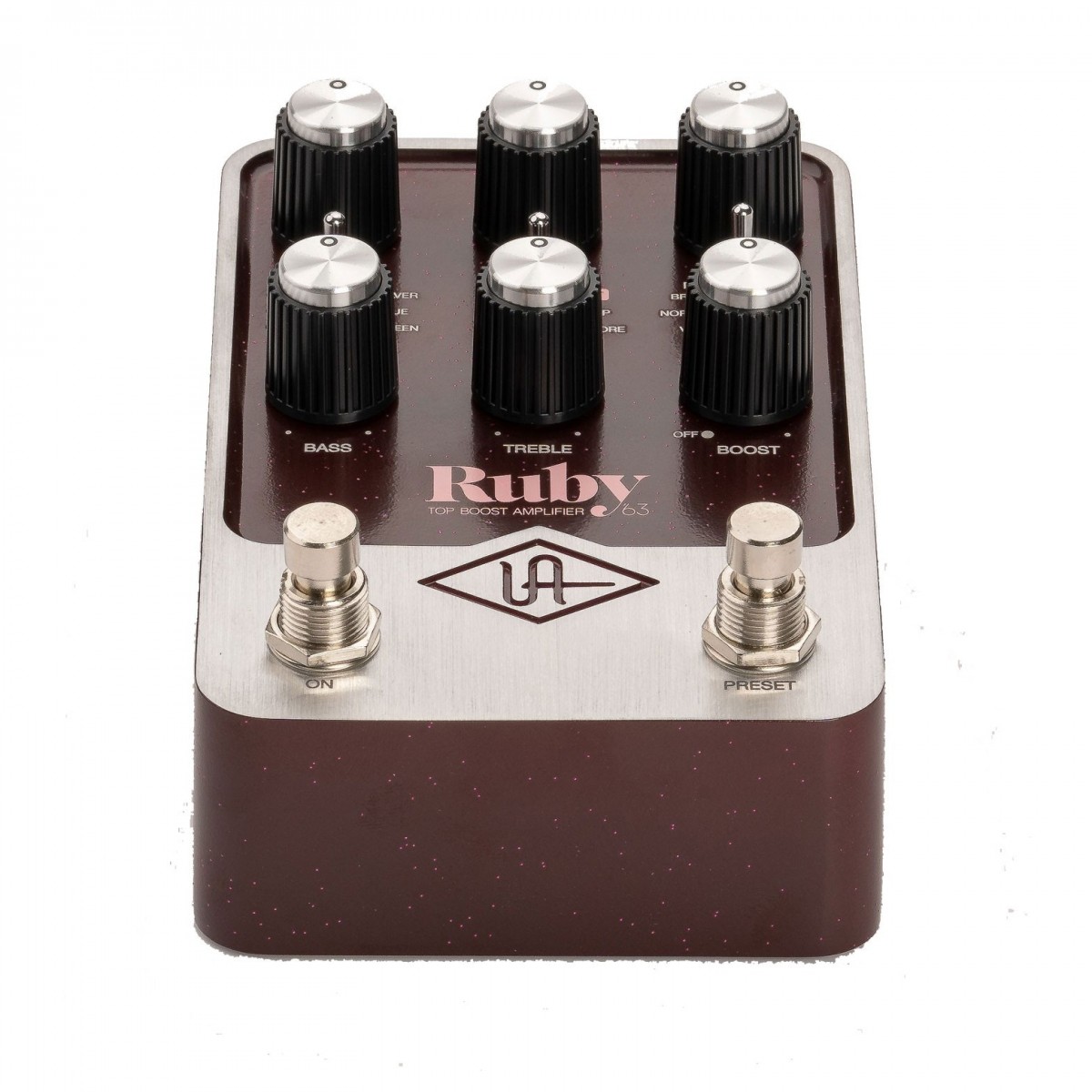 Universal Audio UAFX Ruby 63 Top Boost Amplifier Pedal