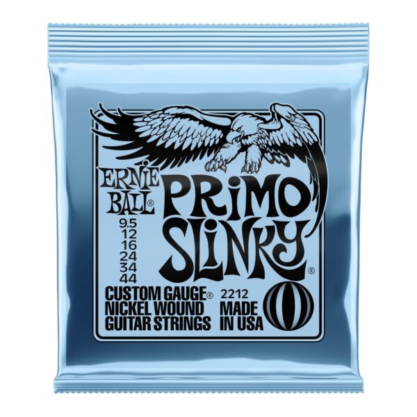 Ernie Ball Primo Slinky 2212 Nickel Guitar Strings Set 9.5-44 - Image 1