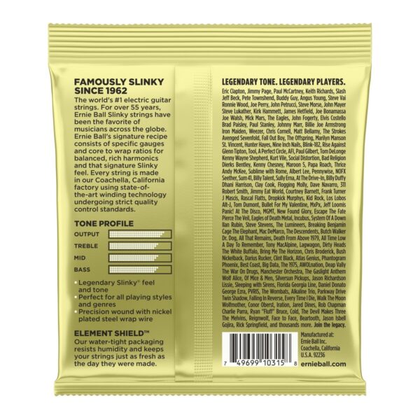 Ernie Ball Mammoth Slinky 2214 Nickel Guitar Strings Set 12-62 - Image 2