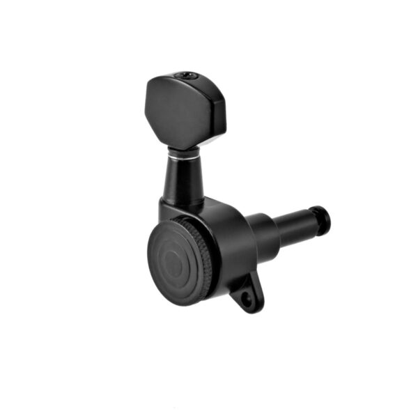 Guitarworks Locking Machine Heads 6-In-Line Black - Image 2