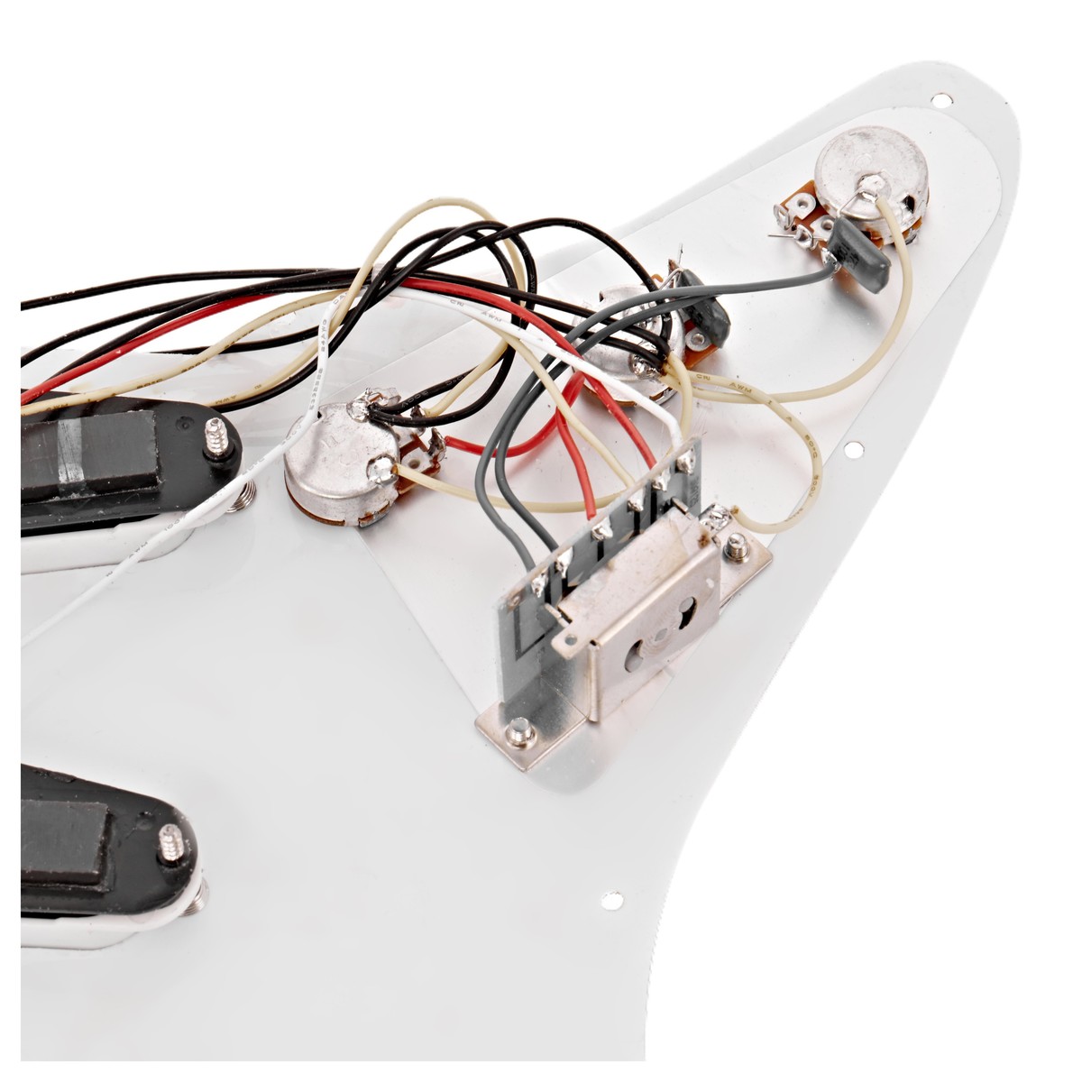 Guitarworks SSS Preloaded Scratchplate White - Image 2