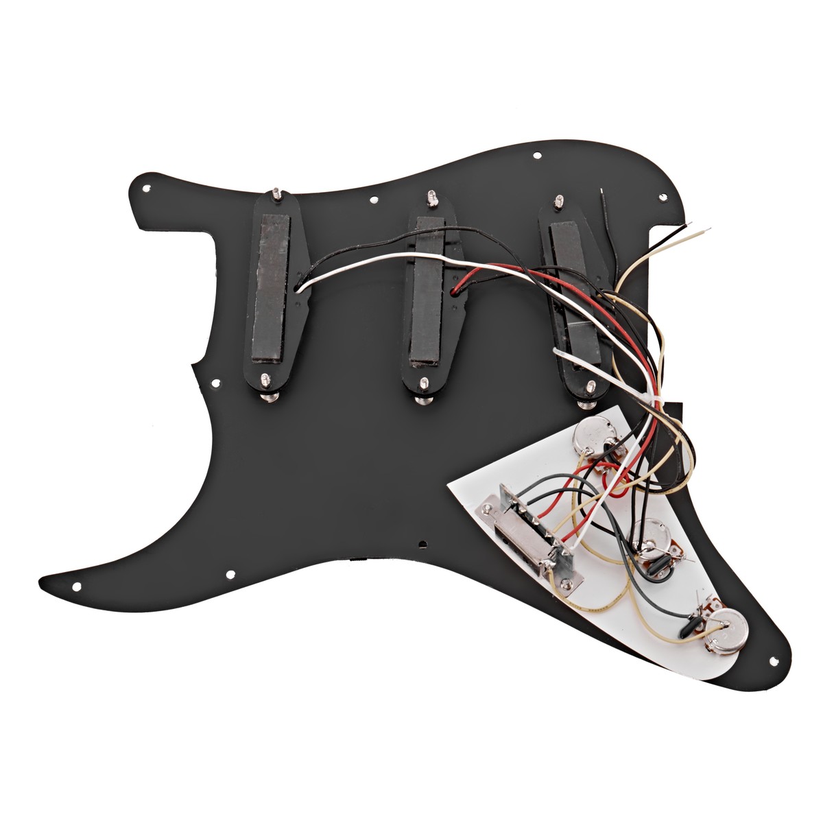 Guitarworks SSS Preloaded Scratchplate Black - Image 3