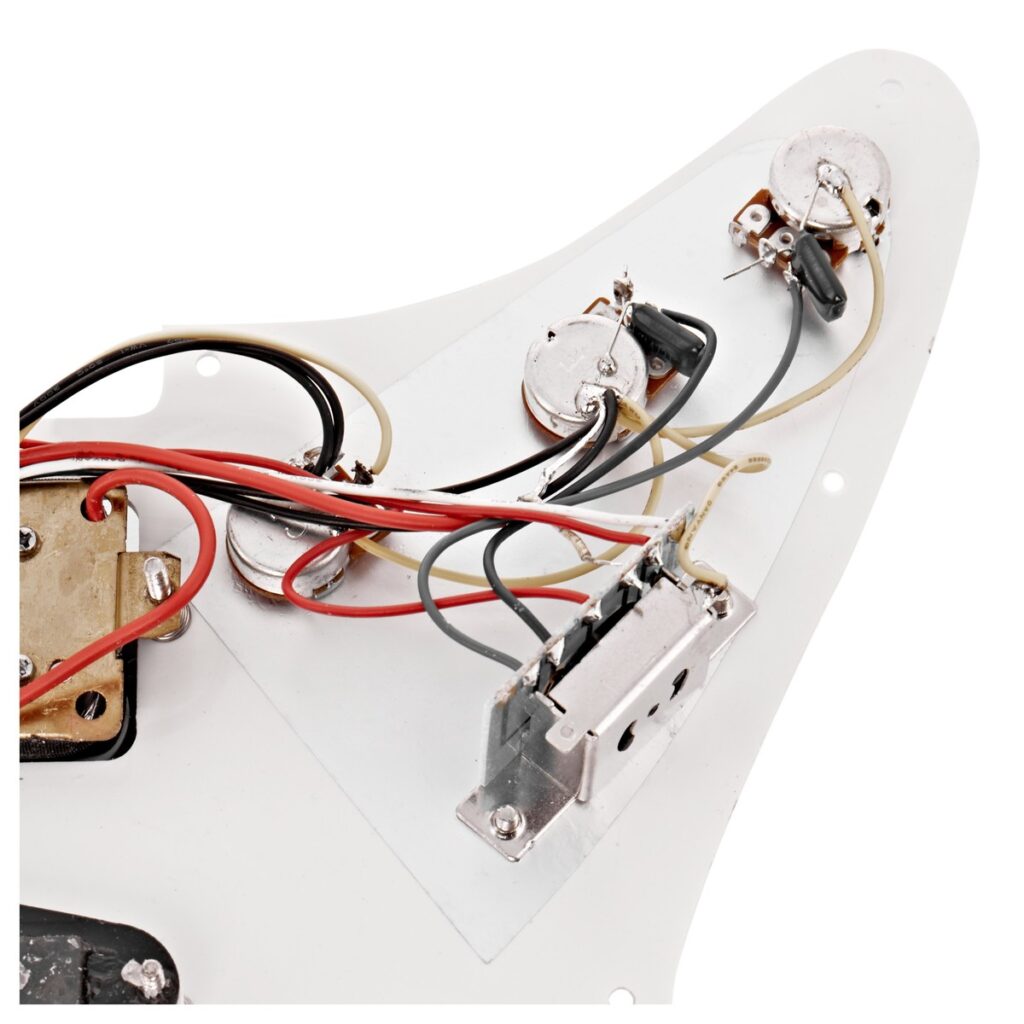 Guitarworks HSS Preloaded Scratchplate White