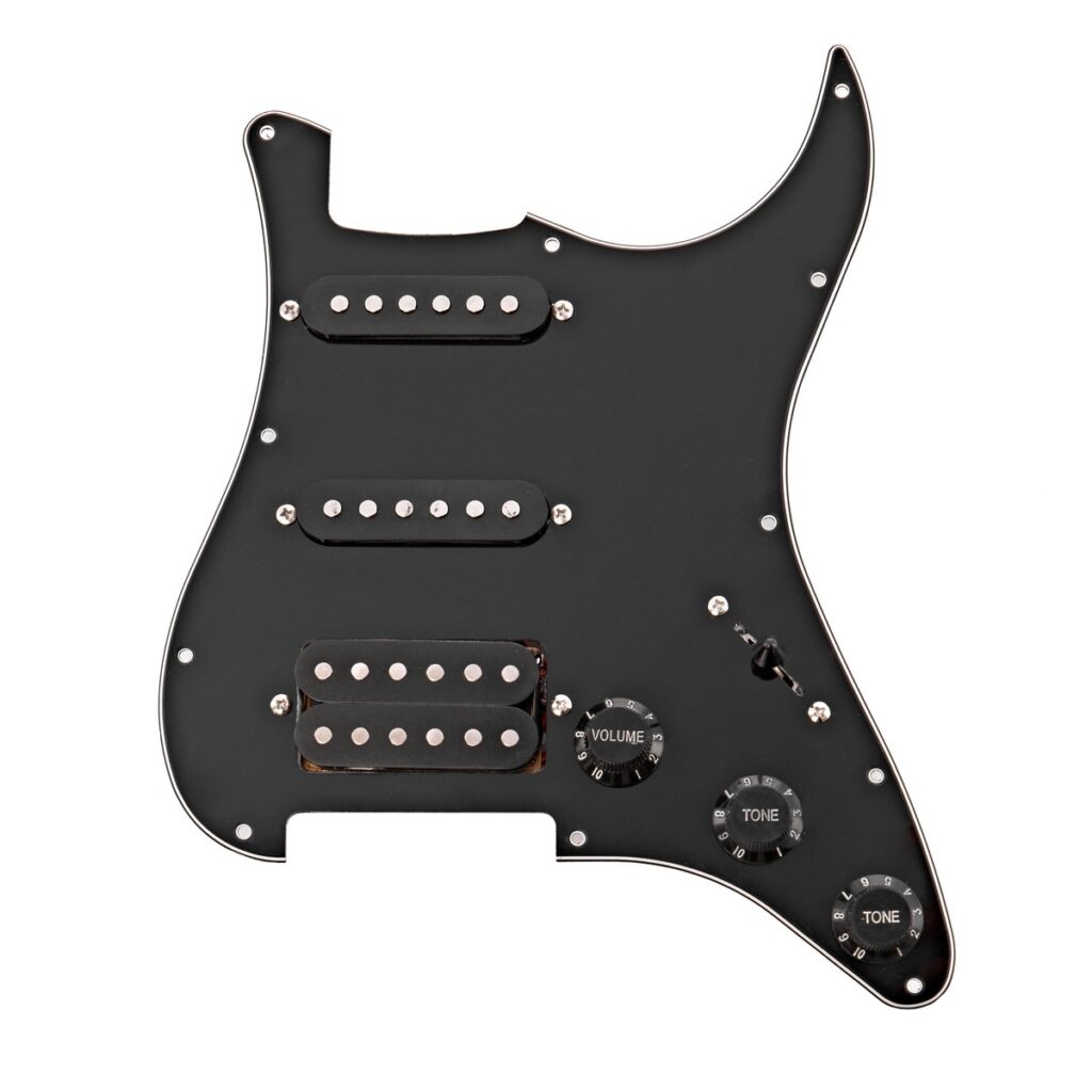 Guitarworks HSS Preloaded Scratchplate Black