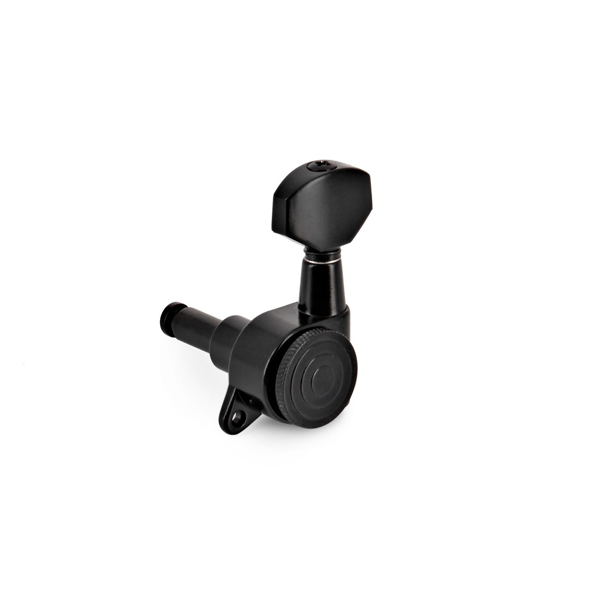 Guitarworks Locking Machine Heads 3-a-Side Black - Image 3