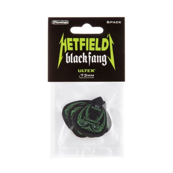 Dunlop Hetfield Black Fang 0.73mm - Player pk 6 picks - Image 3