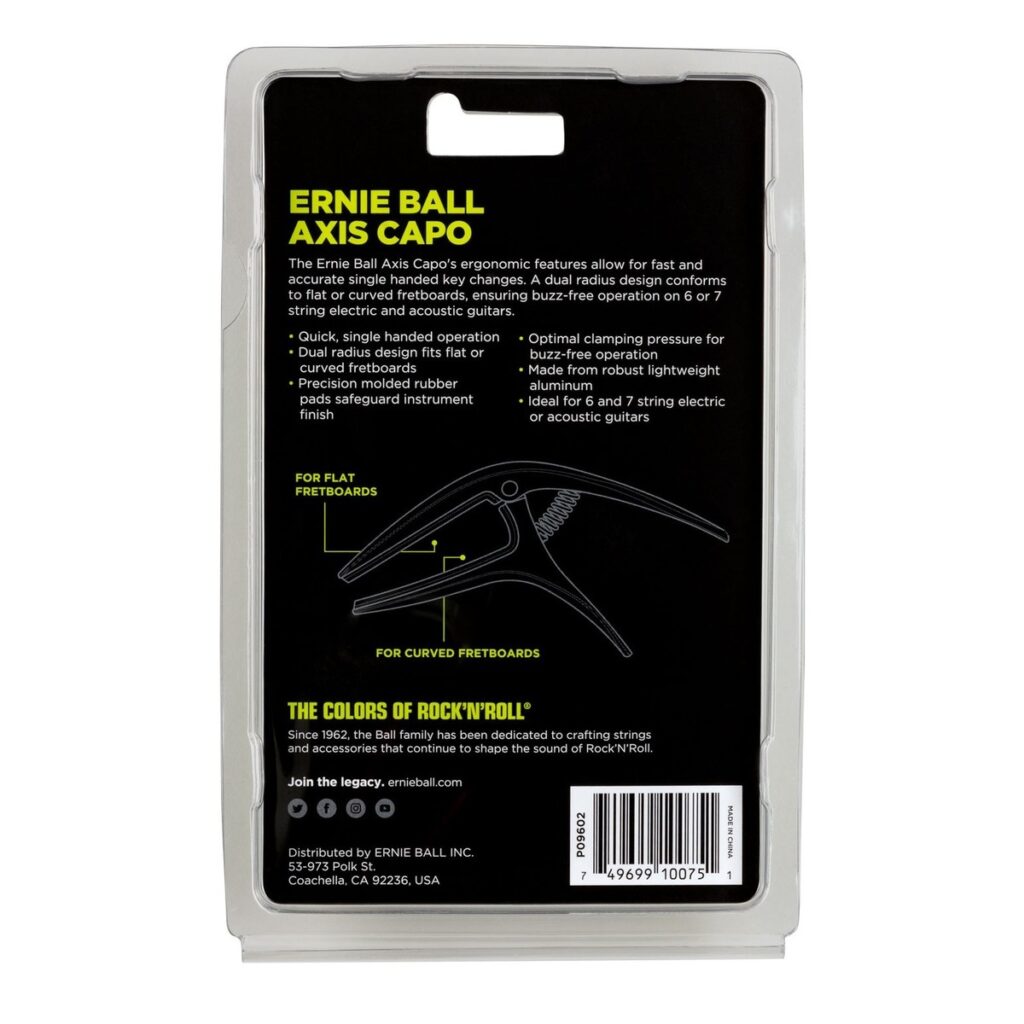 Ernie Ball P09602 Axis Capo Bronze