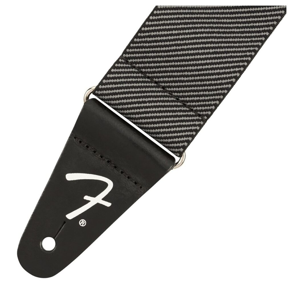 Fender Weighless Strap Grey Tweed