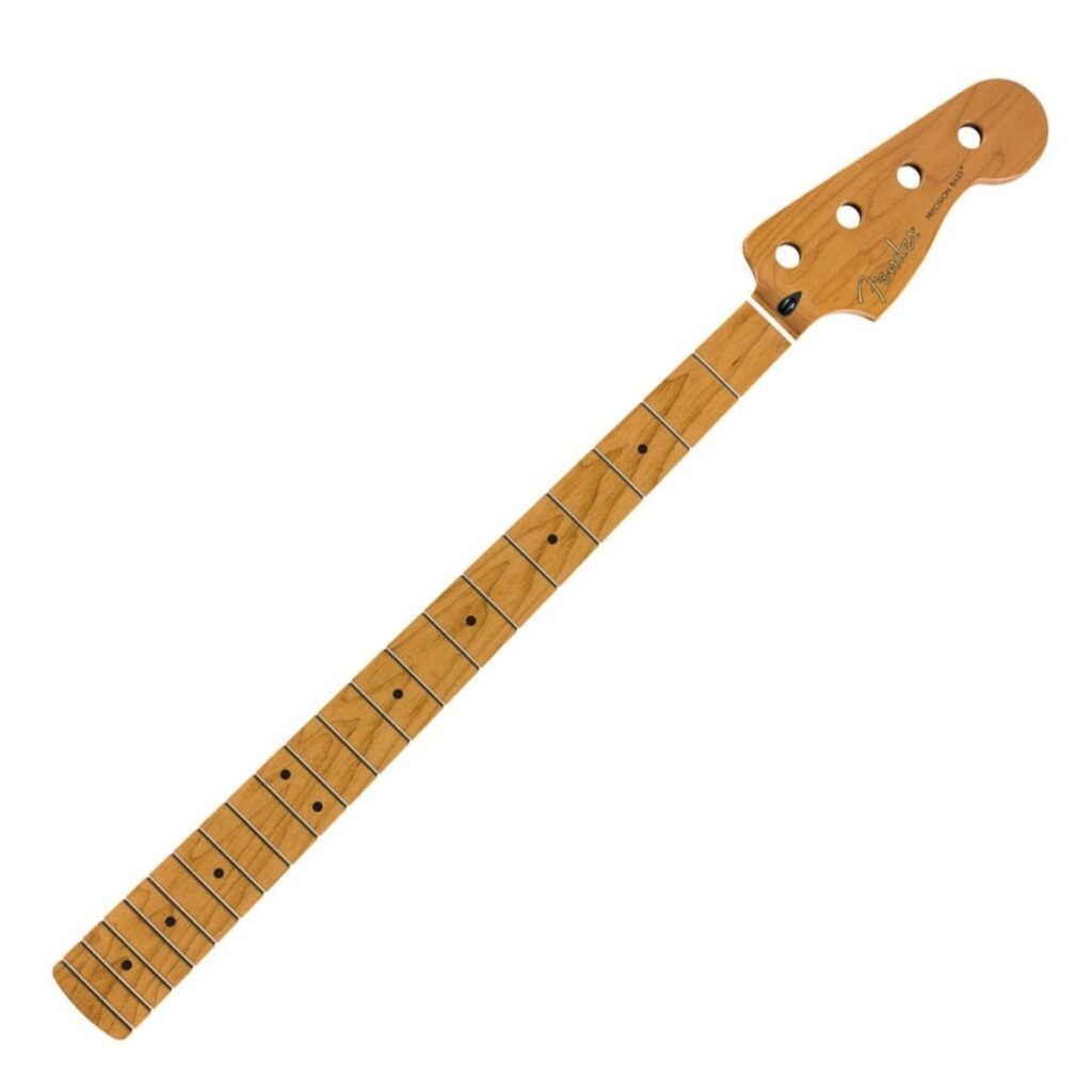 Fender Roasted Maple P Bass Neck 20 Medium-Jumbo Frets MP Fretboard