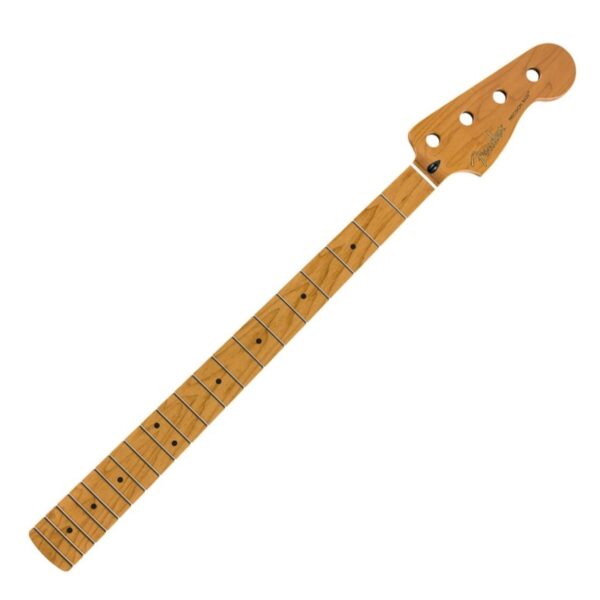 Fender Roasted Maple P Bass Neck 20 Medium-Jumbo Frets MP Fretboard - Image 1