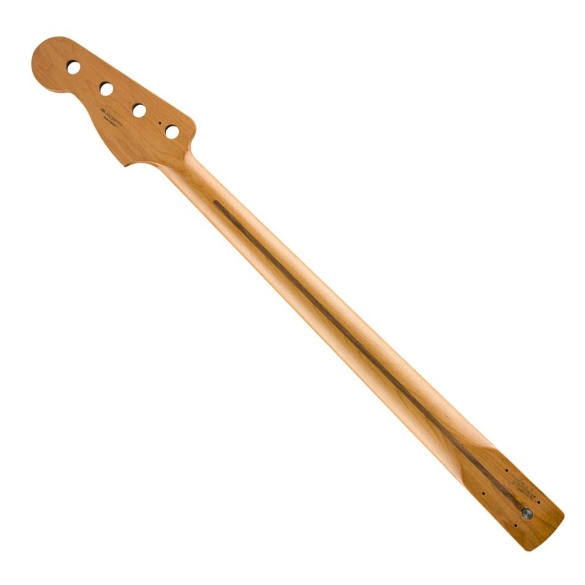 Fender Roasted Maple P Bass Neck 20 Medium-Jumbo Frets MP Fretboard - Image 2