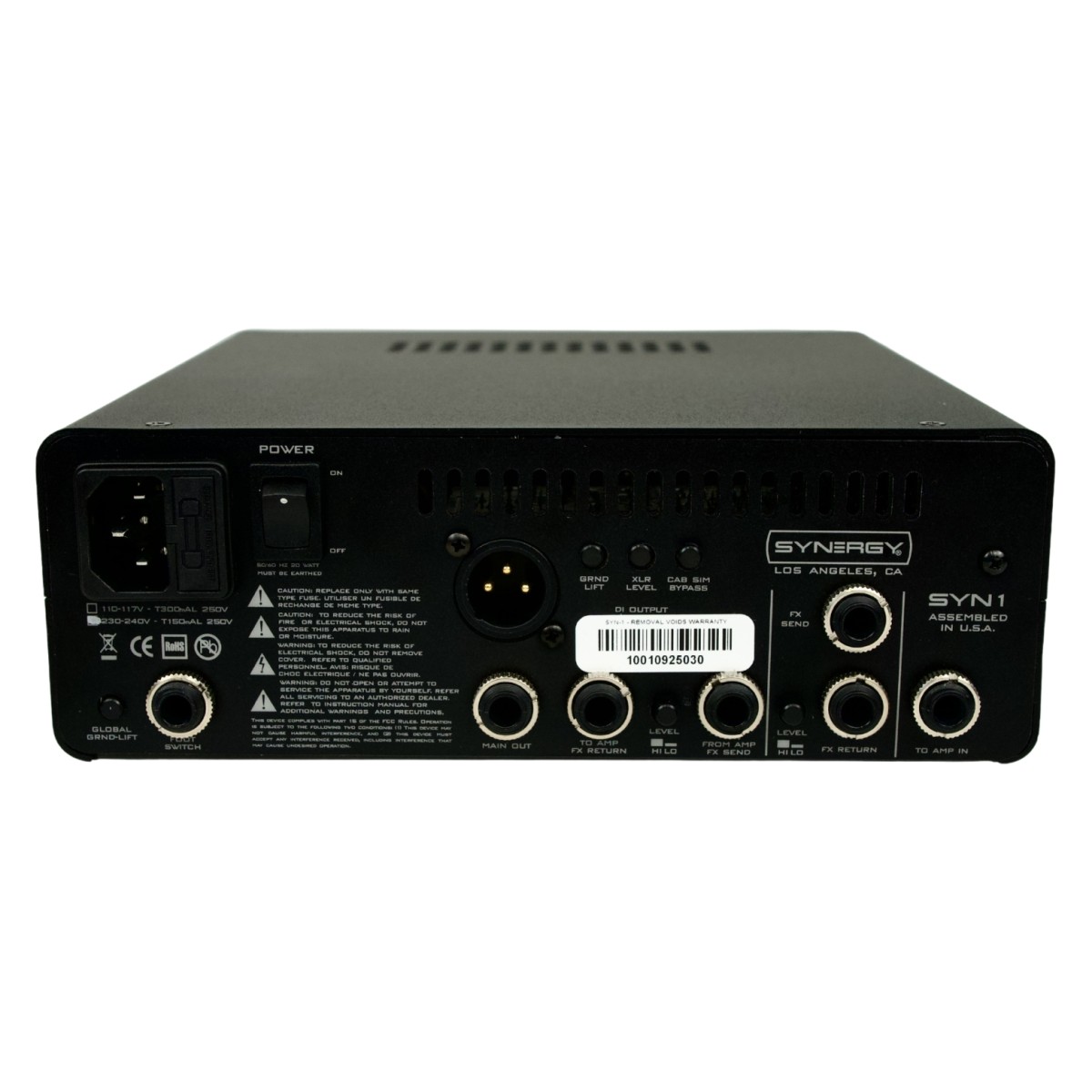 Synergy SYN-1 Table Top Preamp-Slot