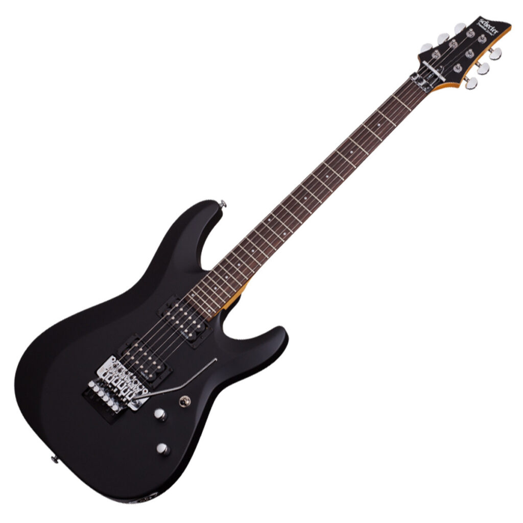Schecter C-6 FR Deluxe Satin Black