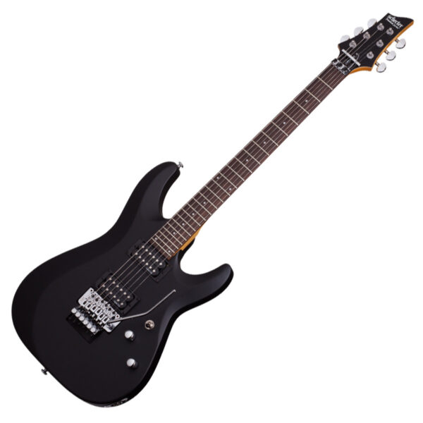Schecter C-6 FR Deluxe Satin Black - Image 1