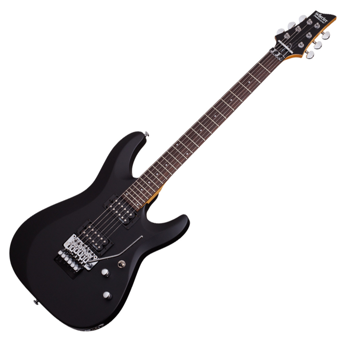 Schecter C-6 FR Deluxe Satin Black - Image 1