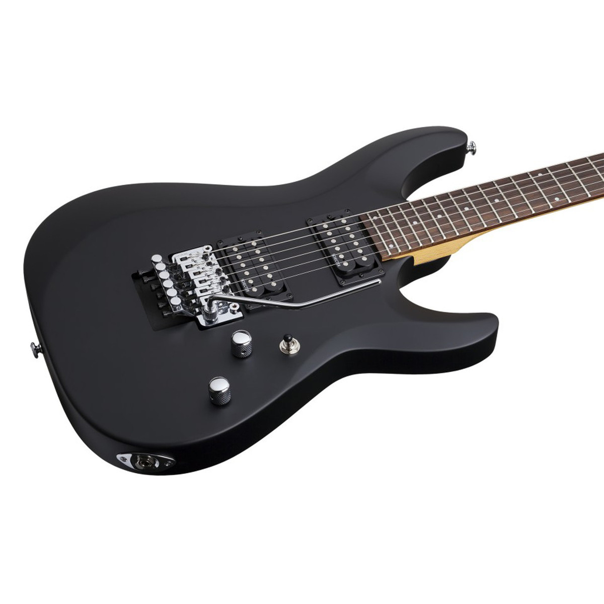 Schecter C-6 FR Deluxe Satin Black - Image 2