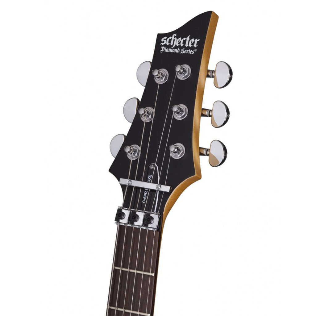 Schecter C-6 FR Deluxe Satin Black
