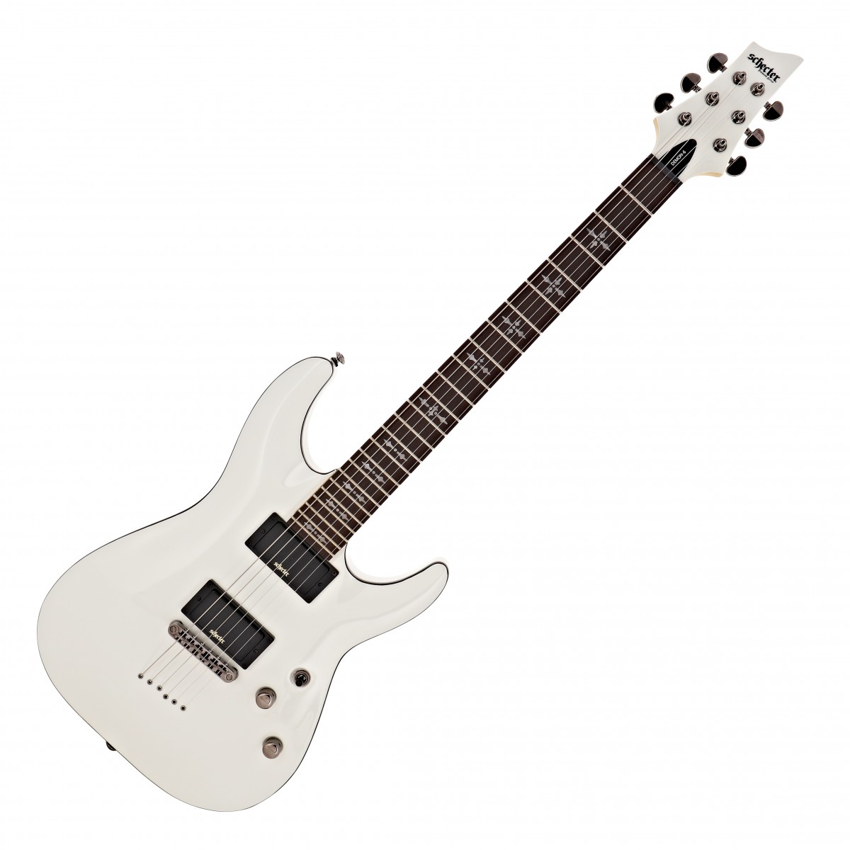 Schecter Demon-6 Vintage White - Image 1
