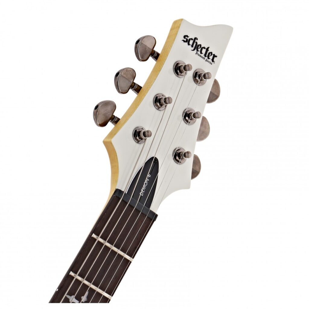 Schecter Demon-6 Vintage White