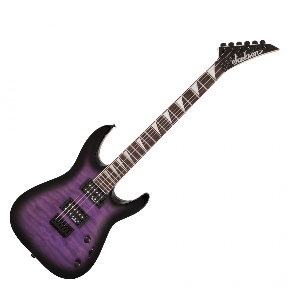 Jackson JS Series Dinky ArchTop JS32Q DKA HT Transparent Purple Burst - Image 1
