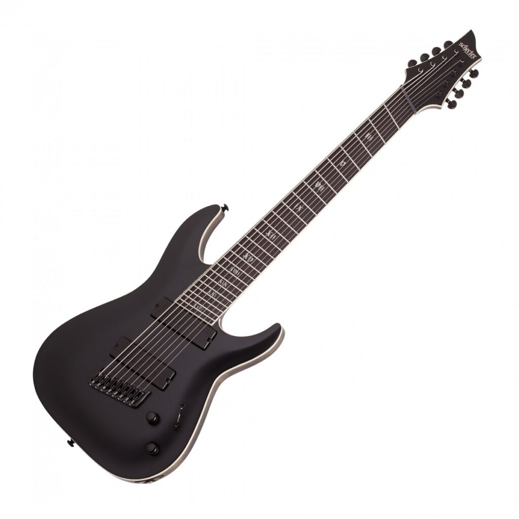 Schecter C-8 SLS MS Elite Evil Twin Black