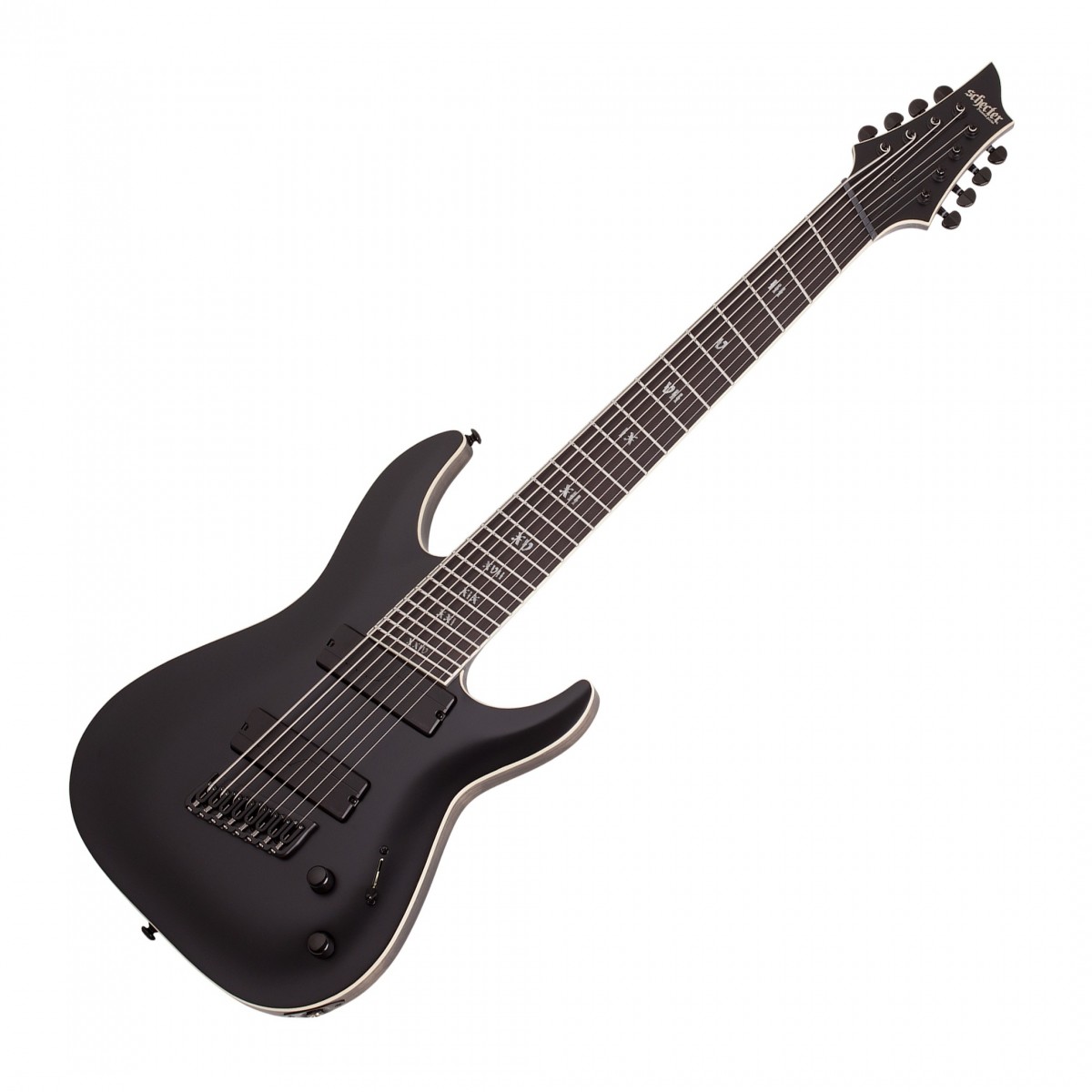 Schecter C-8 SLS MS Elite Evil Twin Black - Image 1