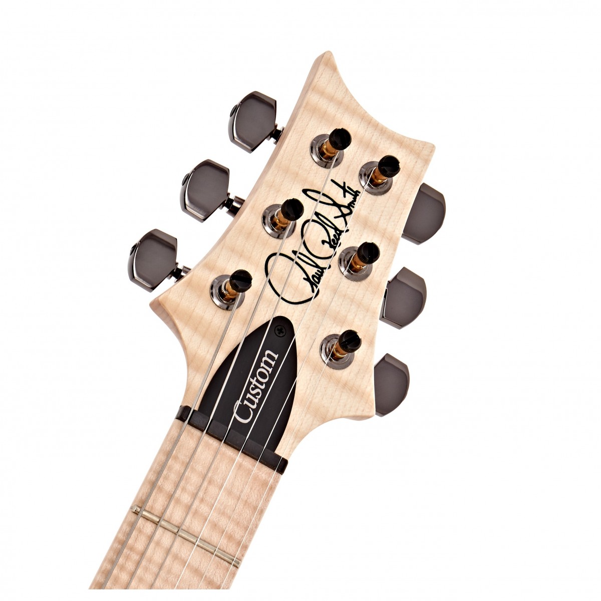 PRS Custom 24 Wood Library 10 Top Red/Grey Black Fade #0314873 (2021) - Image 4